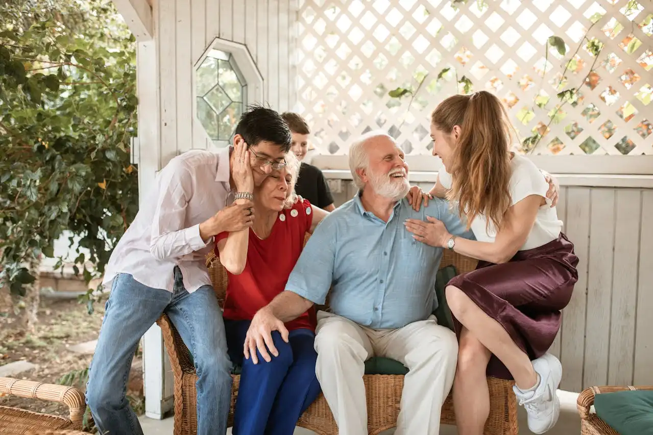 family supporting a family member on his sobriety drug and alcohol detox program in Corona, California