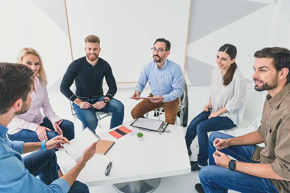 people during group therapy in Drug Rehab in Corona, California