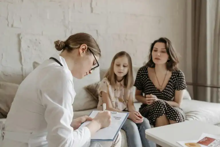 taking your kid to the therapy