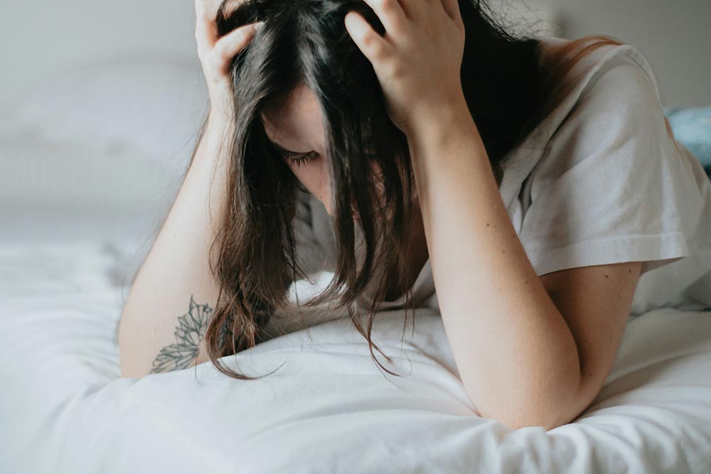 woman with anxiety
