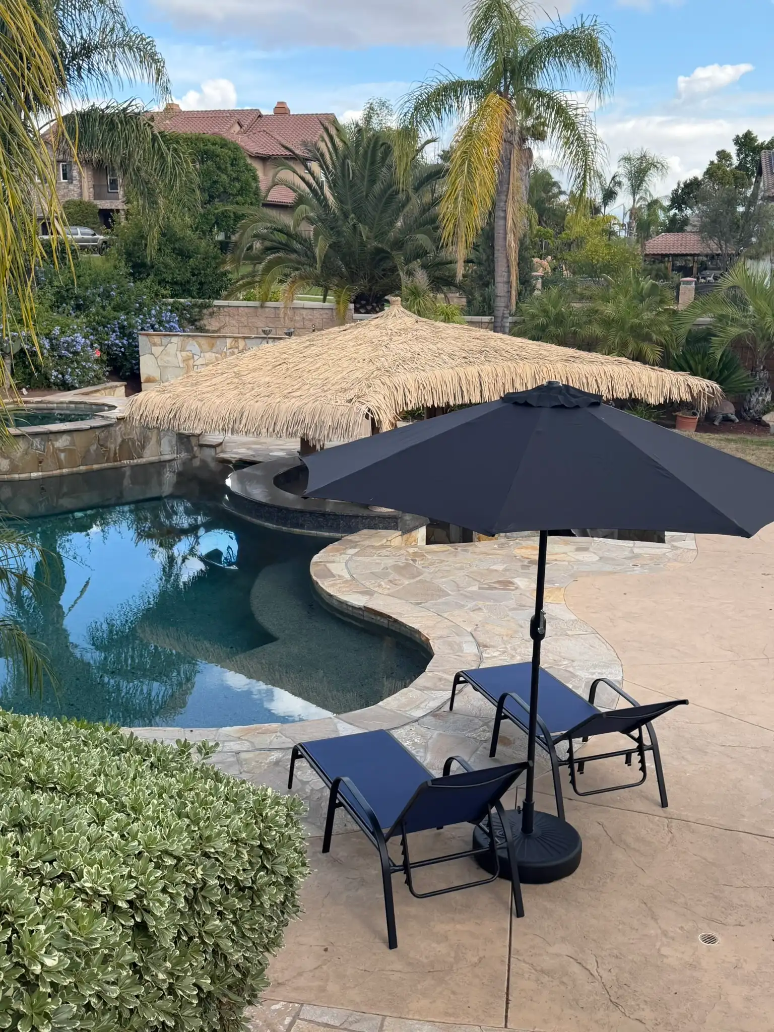 West Coast Detox Cleveland House Pool Area