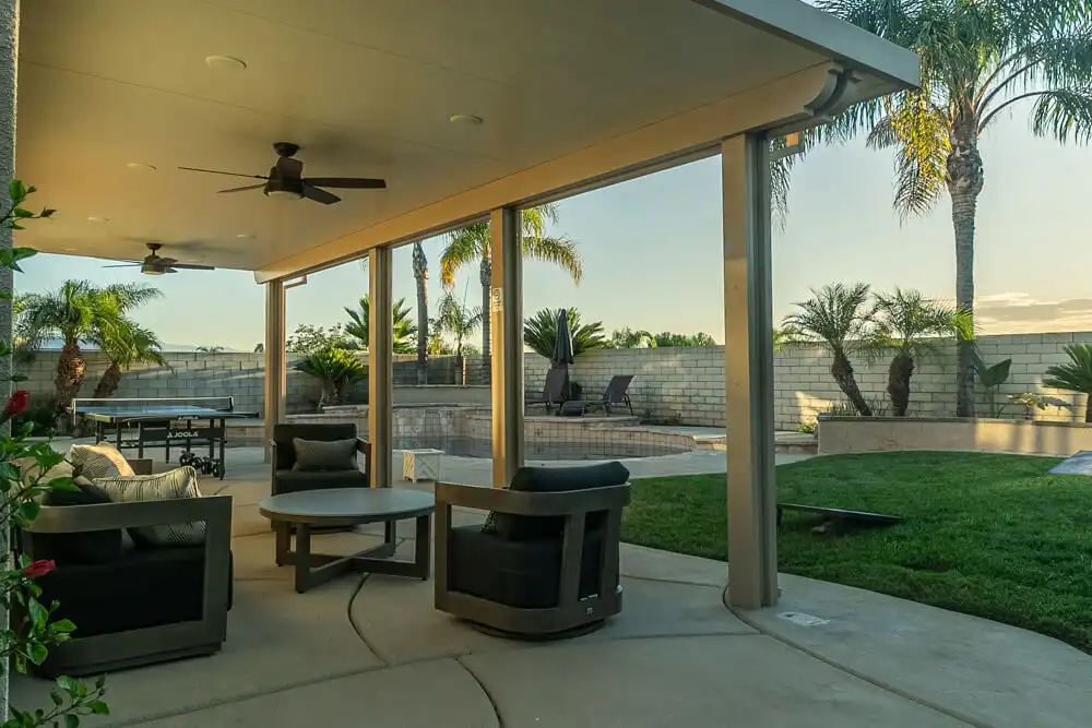 outdoor, pool area at West Coast Detox