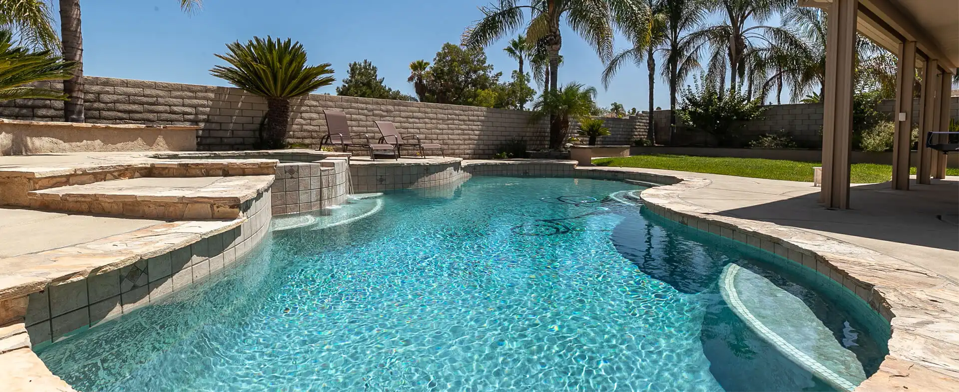 pool area at west coast detox